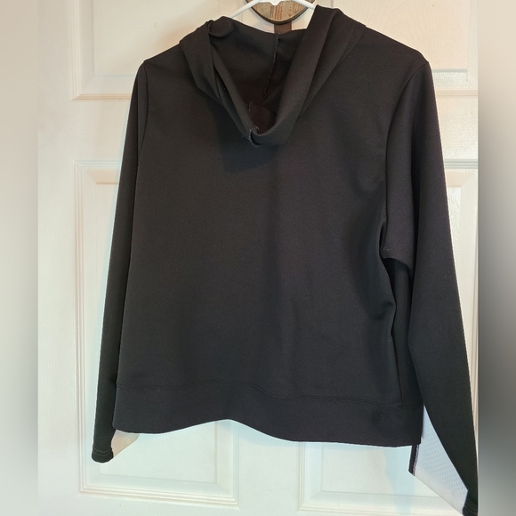 (1279) Vital Woman's Long Sleeve full zip warm-up jacket, Size: XL Color: Black - Picture 6 of 9